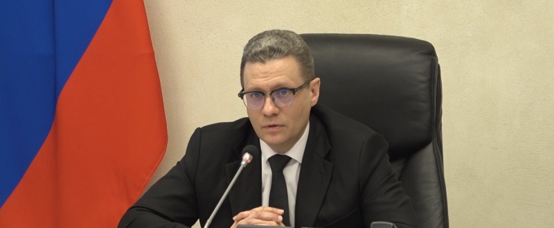 Скриншот онлайн-трансляции оперативного совещания