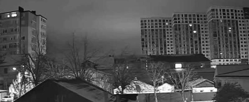 скриншот видео с камеры видеонаблюдений в Новороссийске