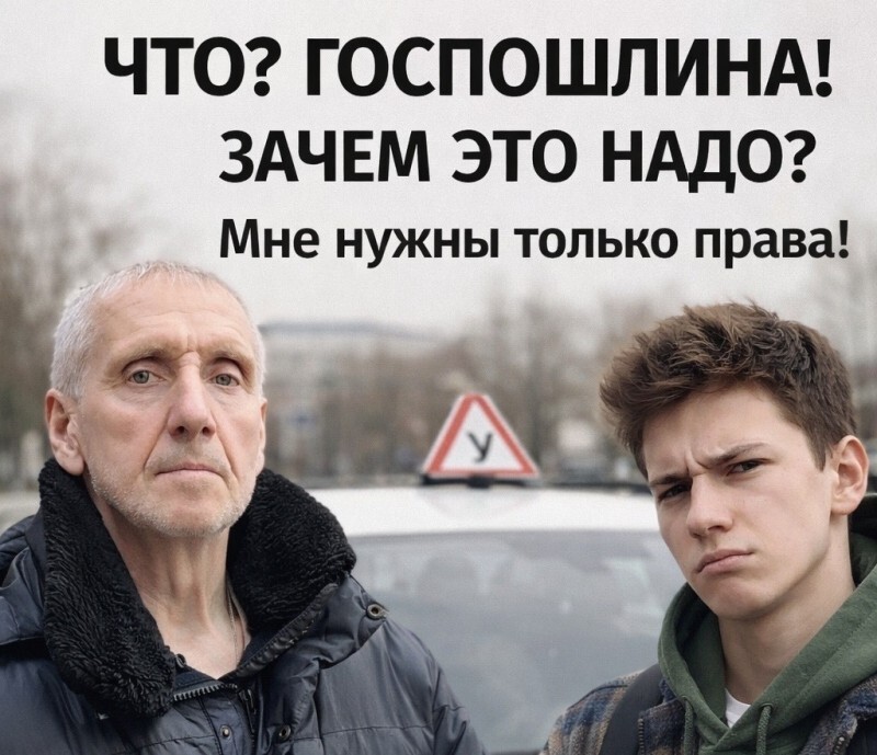 &mdash; Что? ГОСПОШЛИНА 4000?!