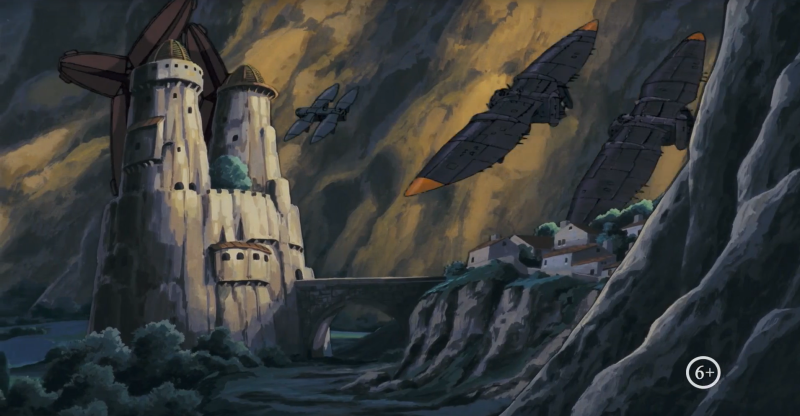 &laquo;Навсикая из долины ветров&raquo;, 1984, 16+