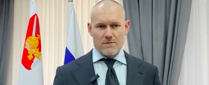 скриншот видео страницы в соцсети Вконтакте главы Череповца Андрея Накрошаева