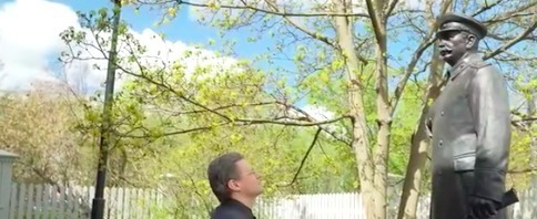 Скриншот видео Георгия Филимонова в соцсети Вконтакте