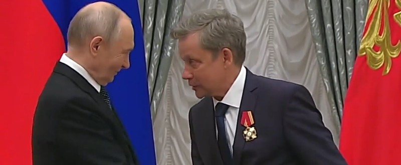 Фото: скриншот видеозаписи церемонии с сайта kremlin.ru