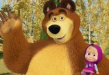 кадр из мультериала "Маша и Медведь"