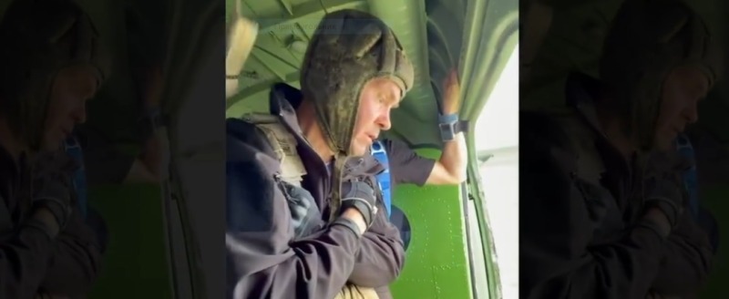скриншот видео со страницы Сергея Жестянникова в соцсети 