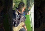 скриншот видео со страницы Сергея Жестянникова в соцсети "ВКонтакте"