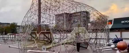 Скришот видео со страницы Андрея Накрошена