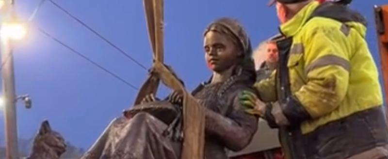 скриншот видео со страницы Сергея Жестянникова в соцсети 