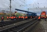 Завалы на месте столкновения поездов в Вологде ликвидируют к трем часам дня (ВИДЕО, ФОТО))