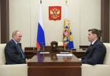 Владимир Путин провел рабочую встречу с Алексеем Мордашевым 