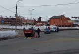 Сообщаем подробности ДТП с перевернувшейся иномаркой в Череповце(ФОТО)