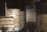 Частная баня горела в Череповецком районе (ФОТО) 