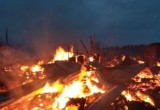 Дом за 3 миллиона рублей сгорел в Череповецком районе (ФОТО) 