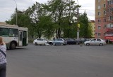 Две иномарки в Вологде не поделили поворот (ФОТО) 