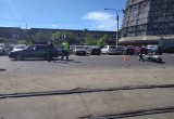 Перелом таза получил мотоциклист после ДТП на ул. Мира в Череповце (ФОТО)