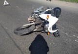Перелом таза получил мотоциклист после ДТП на ул. Мира в Череповце (ФОТО)