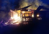Две бани на одном участке сгорели дотла в Череповецком районе (ФОТО) 