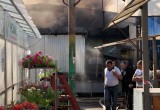 Пожар на Городском рынке в Вологде ликвидирован: Пострадавших нет 