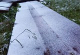 Вологда и Череповец встретили первый осенний снег (ФОТО) 