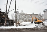 Работа по сносу трех аварийных домов ведется в 6 мкр Вологды