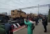 Трофейный поезд из Сирии прибыл утром в Вологду (ФОТО)