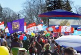 Первомай в Вологде: тысячи горожан приняли участие в праздничном шествии
