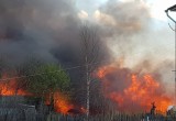 Грандиозный пожар на Клубова в Вологде: горели хозпостройки