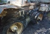 «КрАЗ» подожгли сегодня ночью в Бабаевском районе
