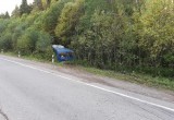 Рейсовый автобус съехал в кювет на автодороге Кириллов-Череповец, есть пострадавшие