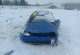 Автомобиль перевернулся в Тотемском районе: пассажирка погибла
