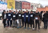 Ставший традиционным III​ полумарафон «Бегущая Вологда» прошел в областной столице в первый зимний день