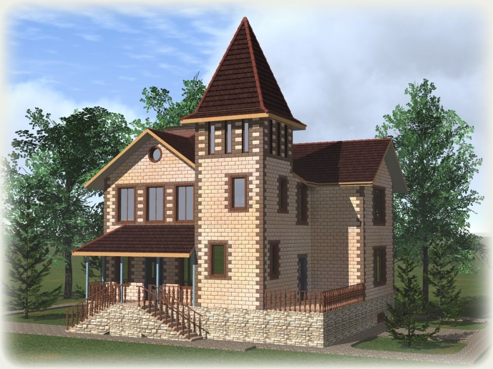 Дом башня проекты