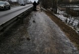 Мост на улице Панкратова в ужасном состоянии