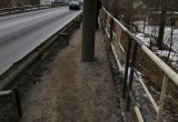 Мост на улице Панкратова в ужасном состоянии