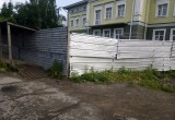 Когда уберут строительный забор на ул. Гоголя? 