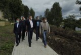 В Тотьме воплощают российско-французский проект реновации набережной Кускова