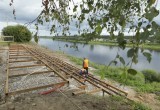 В Тотьме воплощают российско-французский проект реновации набережной Кускова