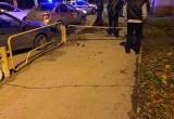 В Череповце нетрезвый водитель врезался светофор и перевернулся (фото)
