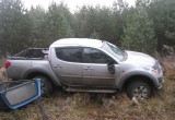 В Бабаевском районе водитель вылетел в кювет и перевернулся (фото)
