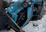 Автодуэль двух большегрузов в Вологодской области закончилась без жертв (ФОТО) 
