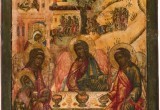 Икона «Троица Ветхозаветная» вологодских мастеров ХVII века была продана за 110 тыс. евро 