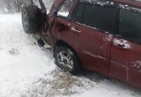 Под Соколом фура снесла легковушку
