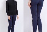 Прямые тканевые брюки кроя slim, внешне напоминающие плотные лосины, станут идеальным дополнением к повседневному и офисному гардеробам. 

✔️Состав: вискоза 65%, нейлон 30%, эластан 5%