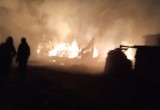 Подожжённый дом в Кузино тушили восемь часов 