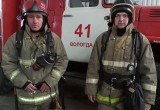 Стали известны подробности спасения человека во время пожара на Петрозаводской в г. Вологде