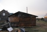 В Верховажском районе в деревне Наумиха горела баня