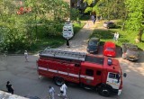 Двоих малышей вынесли из горящего дома на улице Горького 
