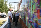 Арт-объект «Вологодский цвет Победы» с именами погибших на фронте вологжан открыли в Вологде 
