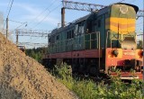 В Вологодской области вспыхнул вагон с лесом  