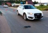 Подросток на велосипеде был сбит красивым автомобилем «Audi A3» на ул.С.Преминина